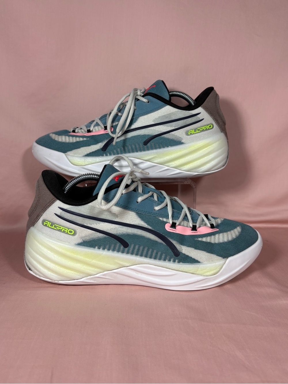Puma All-Pro Nitro 'Bold Blue/Koral Ice' 379079-03 Men's Athletic Shoes Size 10